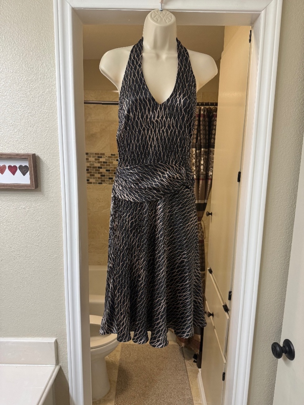 Laundry Halter cocktail dress